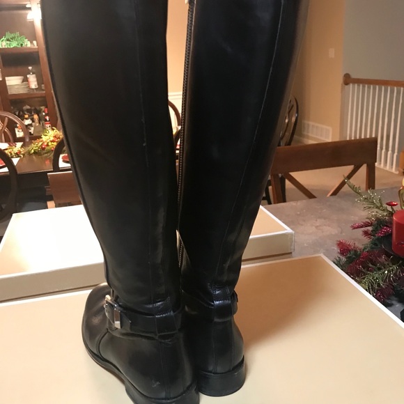 Michael by Michael Kors tall Black Leather boots - Picture 3 of 10
